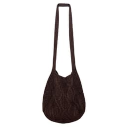 image-Knitted Tote Twist Vintage Crossbody Bag