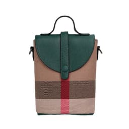 image-Women's Graceful And Fashionable Leather Plaid Crossbody Shoulder Bag
