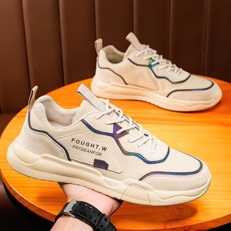 image-Men's Fashion Breathable And Wearable Tooling Board Shoes