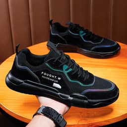 image-Men's Fashion Breathable And Wearable Tooling Board Shoes