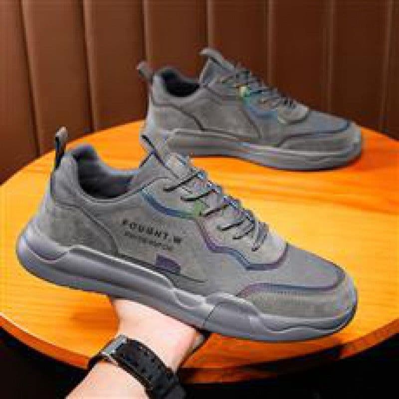 image-Men's Fashion Breathable And Wearable Tooling Board Shoes