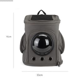 image-Portable Backpack Pet Bag For Outdoor Use Canvas