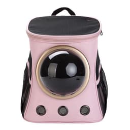 image-Portable Backpack Pet Bag For Outdoor Use Canvas