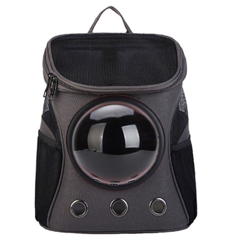 image-Portable Backpack Pet Bag For Outdoor Use Canvas