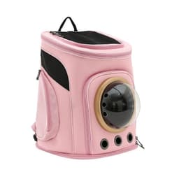 image-Portable Backpack Pet Bag For Outdoor Use Canvas