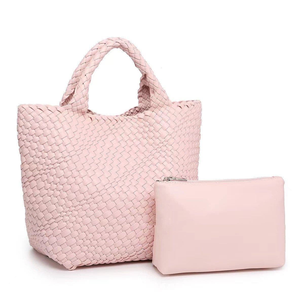 image-Women's Hand-woven Large Capacity Handbag