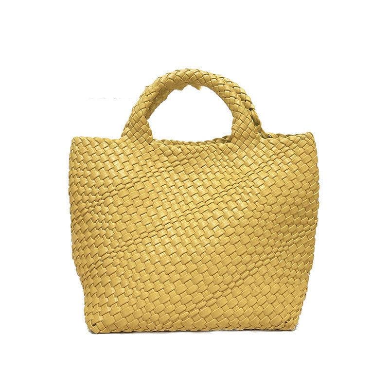 image-Women's Hand-woven Large Capacity Handbag