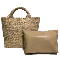 image-Women's Hand-woven Large Capacity Handbag