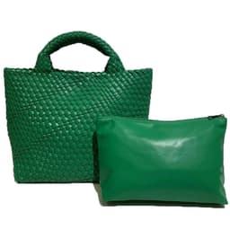image-Women's Hand-woven Large Capacity Handbag