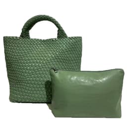 image-Women's Hand-woven Large Capacity Handbag