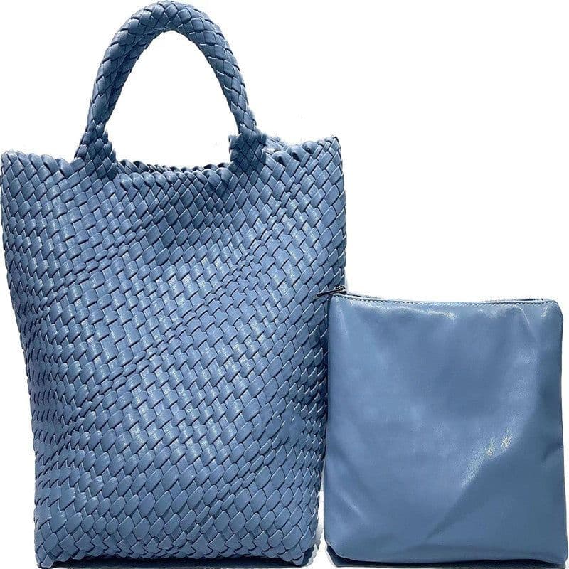 image-Women's Hand-woven Large Capacity Handbag