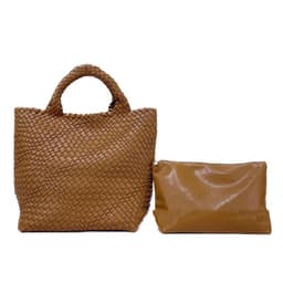 image-Women's Hand-woven Large Capacity Handbag
