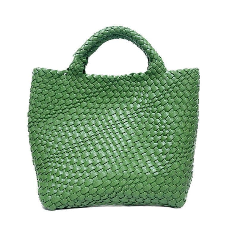 image-Women's Hand-woven Large Capacity Handbag