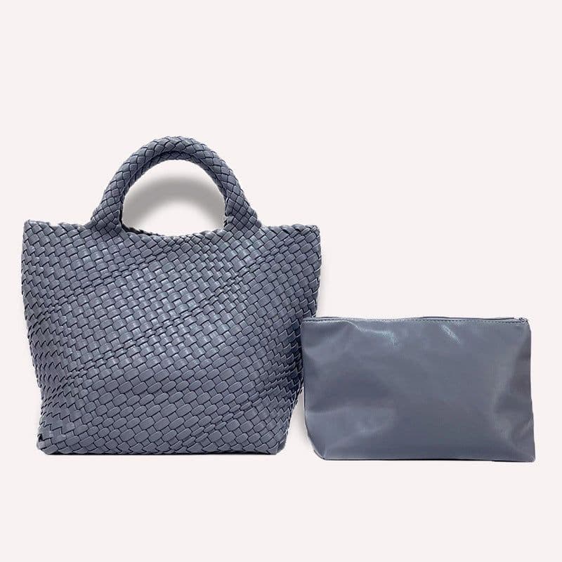 image-Women's Hand-woven Large Capacity Handbag