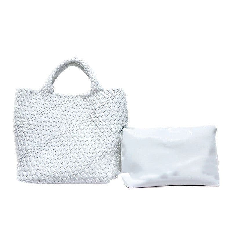 image-Women's Hand-woven Large Capacity Handbag