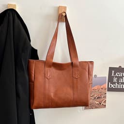 image-Large Shoulder Bag Women's Large Capacity Tote Handbag