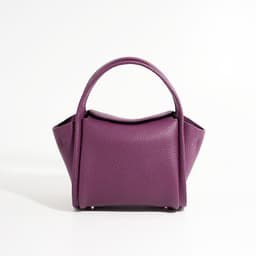 image-First Layer Cowhide Vegetable Basket Crossbody Bag For Women