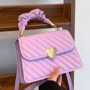 image-Commuter Rhombus Simple Shoulder Messenger Bag For Women