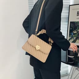 image-Commuter Rhombus Simple Shoulder Messenger Bag For Women