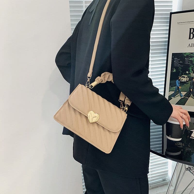 image-Commuter Rhombus Simple Shoulder Messenger Bag For Women