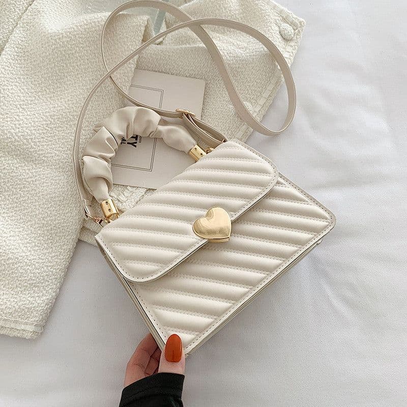 image-Commuter Rhombus Simple Shoulder Messenger Bag For Women