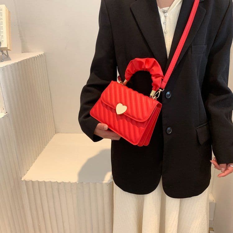 image-Commuter Rhombus Simple Shoulder Messenger Bag For Women
