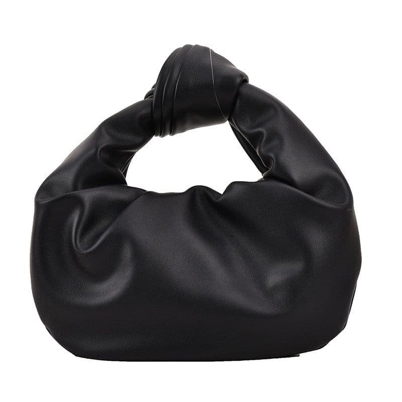 image-Western Style Crossbody Portable Pleated Cloud Bag For Women