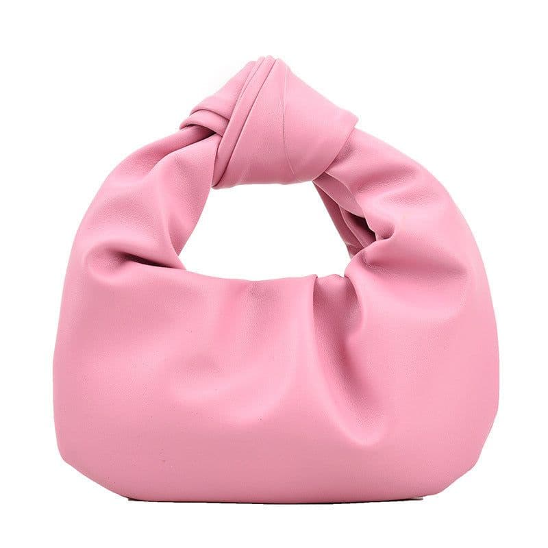 image-Western Style Crossbody Portable Pleated Cloud Bag For Women