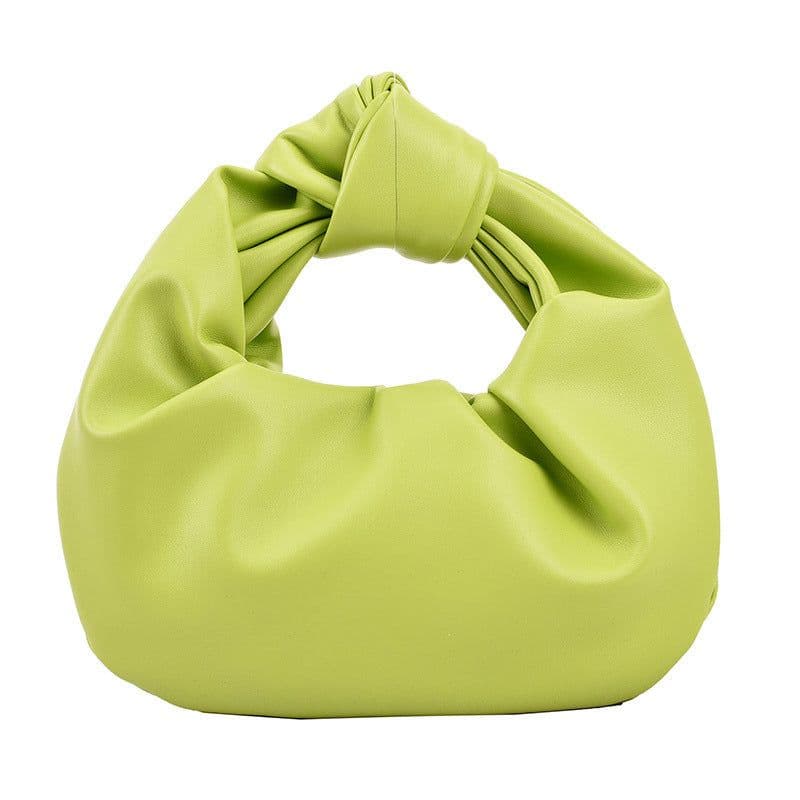 image-Western Style Crossbody Portable Pleated Cloud Bag For Women