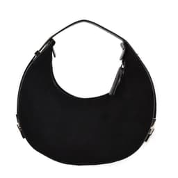 image-All-match Crescent Armpit Tide Textured Handbag