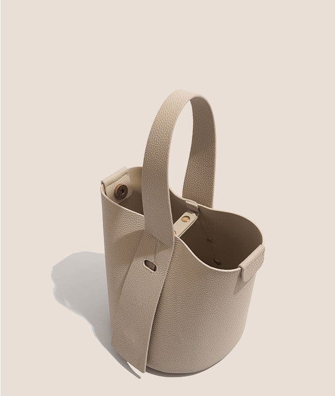 image-Women's Leather Design Simple Retro Crossbody Shoulder Bag