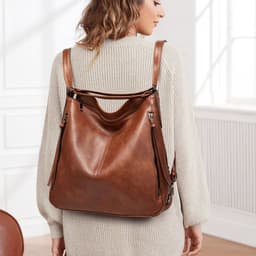image-Women's Shoulder Bag Three Piece Tote Crossbody Back Bag