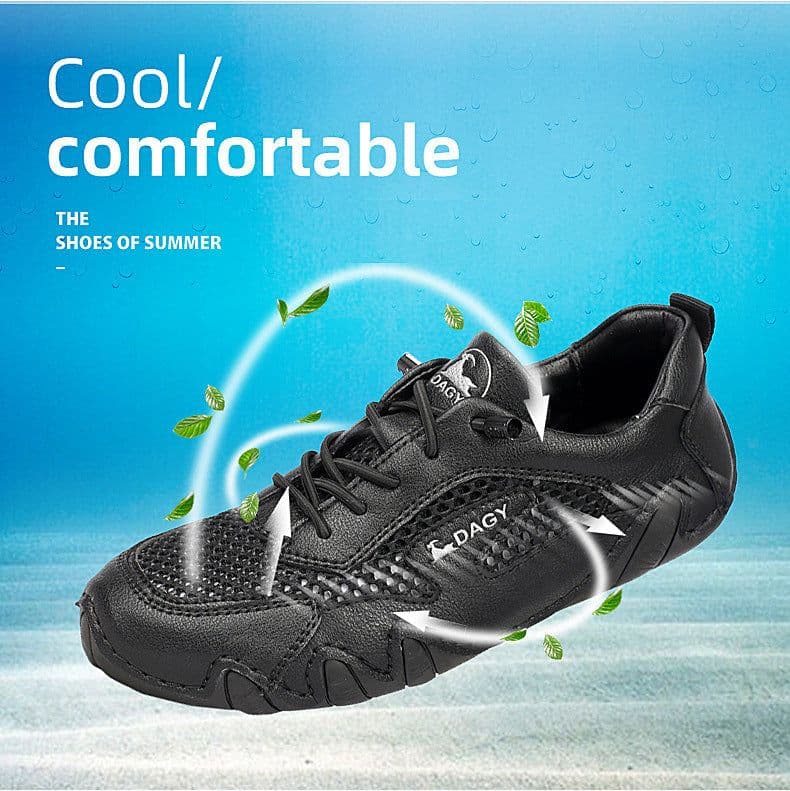 image-High Quality Flats Mesh Shoes Outdoor Casual Summer Breathable Sports Sandals Women Men