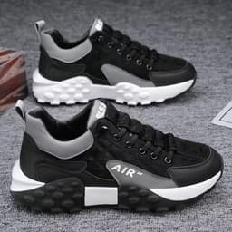 image-Running Sports Shoes Men Breathable Lightweight Non-slip Outdoor Sneakers