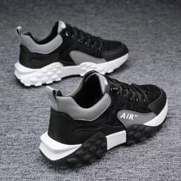 image-Running Sports Shoes Men Breathable Lightweight Non-slip Outdoor Sneakers