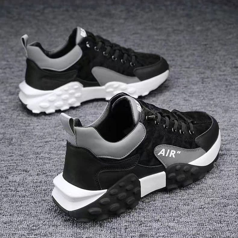 image-Running Sports Shoes Men Breathable Lightweight Non-slip Outdoor Sneakers
