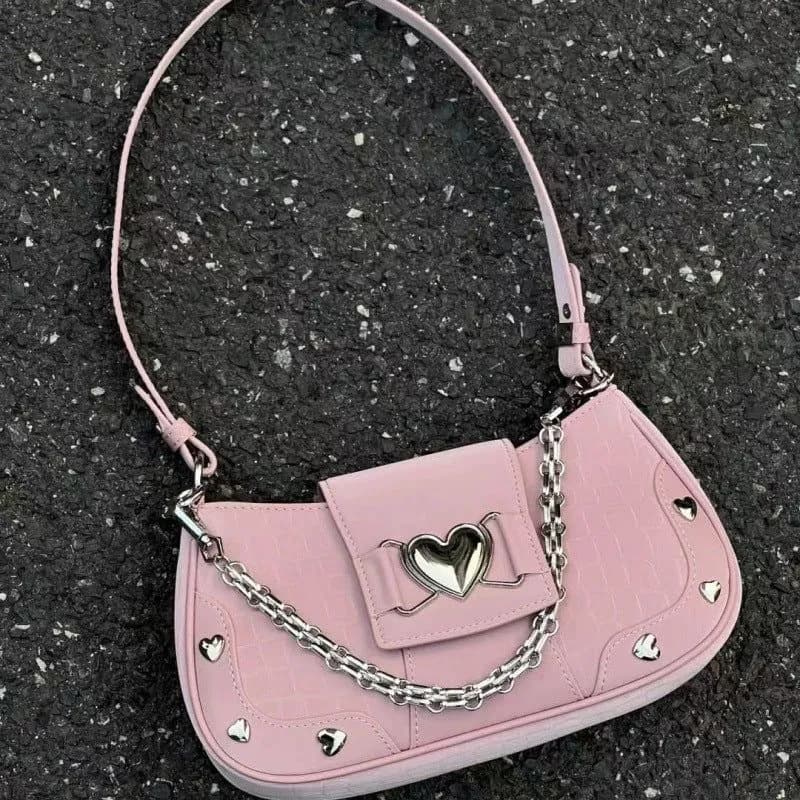 image-Hot Girl Underarm Bag Sweet Girl Versatile Niche Design