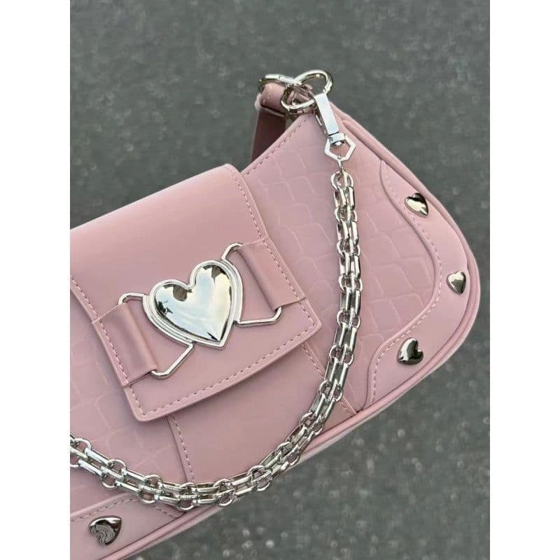 image-Hot Girl Underarm Bag Sweet Girl Versatile Niche Design