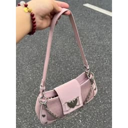 image-Hot Girl Underarm Bag Sweet Girl Versatile Niche Design