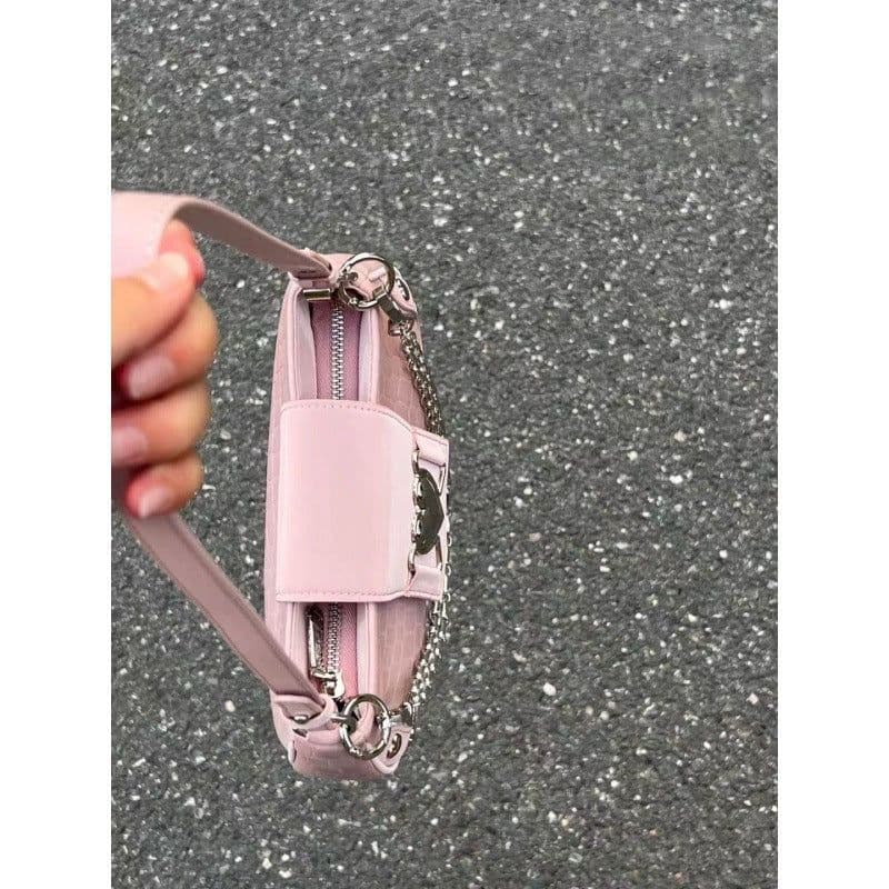 image-Hot Girl Underarm Bag Sweet Girl Versatile Niche Design