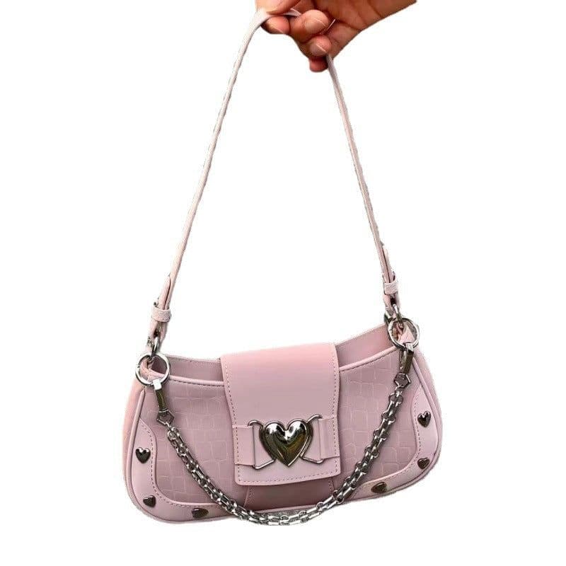 image-Hot Girl Underarm Bag Sweet Girl Versatile Niche Design