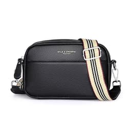 image-Fashion Simple Shoulder Messenger Bag Top Layer Cowhide Small Square Bag