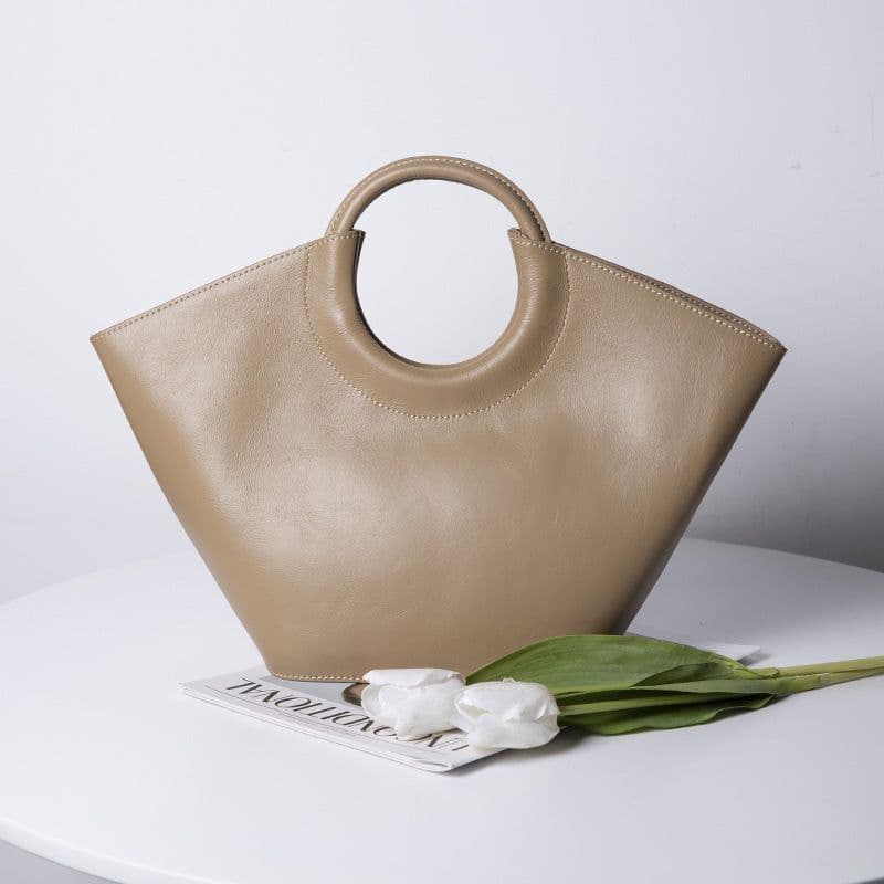 image-Handbag Leather Shoulder Crossbody