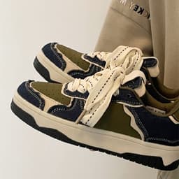 image-Fashion Denim Blue Casual Sneakers