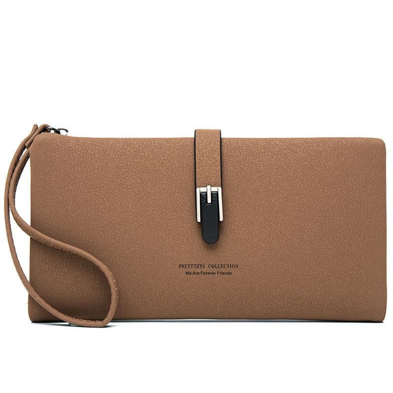 image-Long Female Wallet Simple Clutch