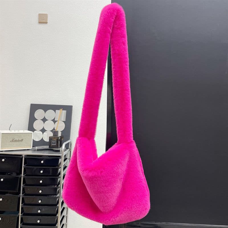 image-Rabbit Plush Bag All Match Shoulder