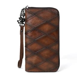 image-Women's Long Large Capacity Zipper Mobile Phone Bag