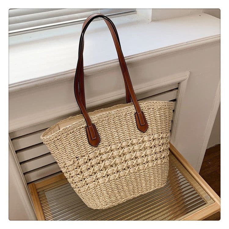 image-Summer Beach Vacation Idle Style Portable Women's Bag
