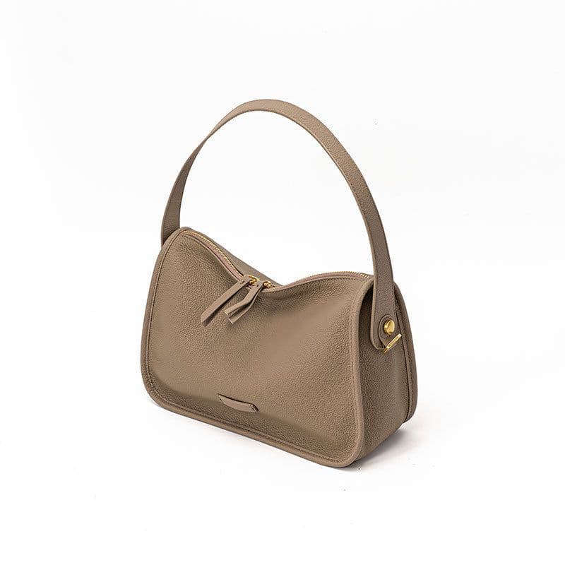 image-Casual Fashion Underarm Bag New Genuine Leather