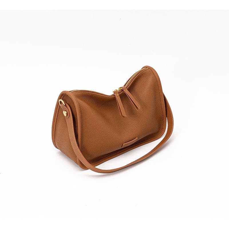 image-Casual Fashion Underarm Bag New Genuine Leather